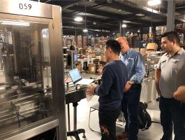 Nakon prodaje strojevi za ugradnju